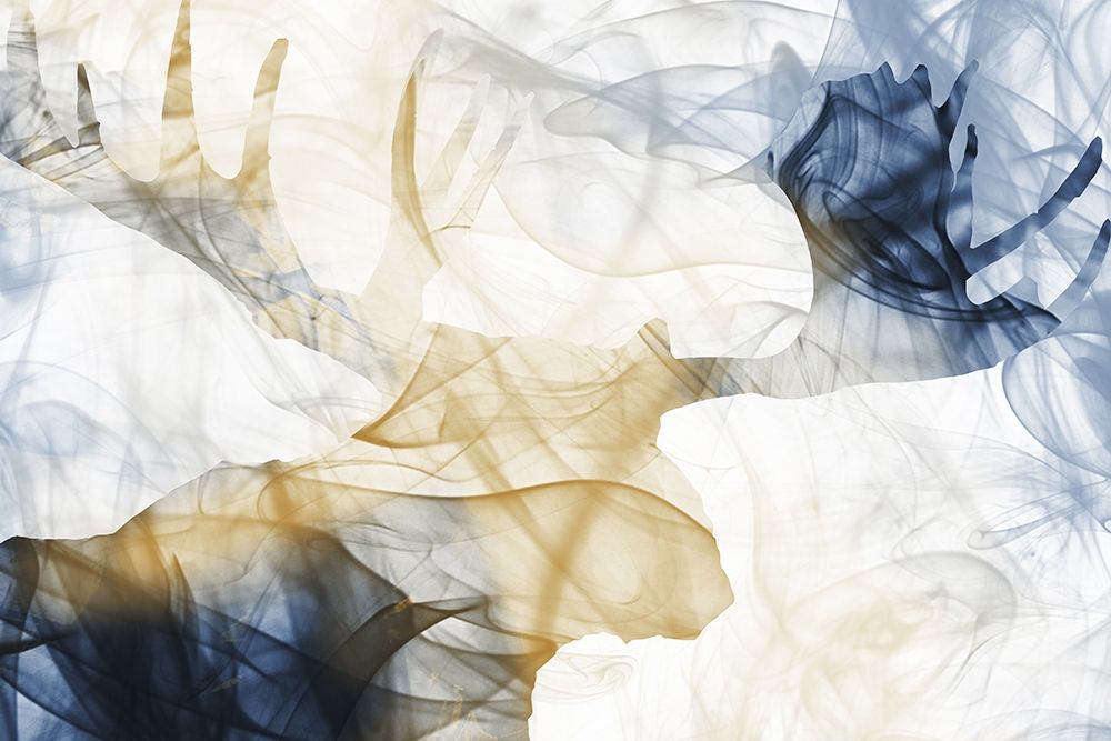 Moose Smoke art print by Milli Villa for $57.95 CAD