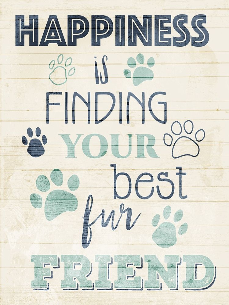 Pet Happiness art print by Milli Villa for $57.95 CAD