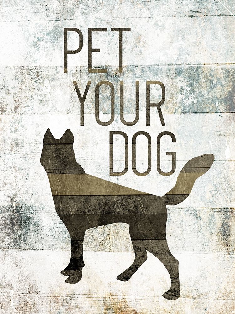 Pet Your Dog art print by Milli Villa for $57.95 CAD
