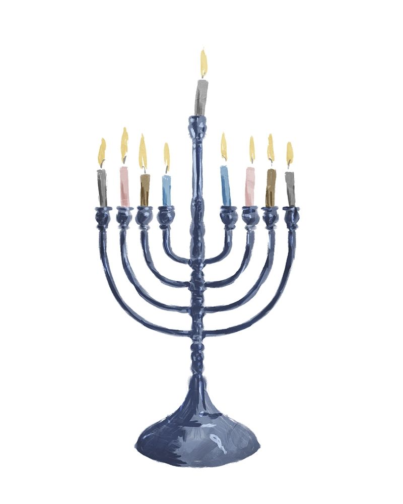 Menorah art print by Milli Villa for $57.95 CAD