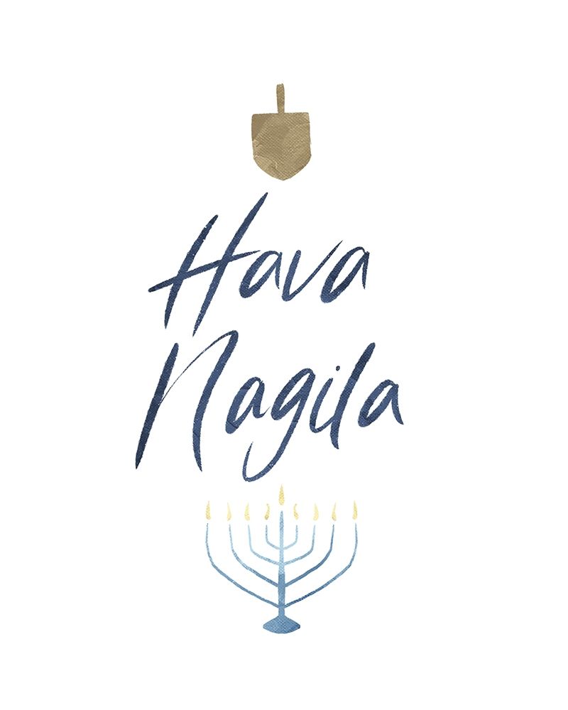 Hava Nagila art print by Milli Villa for $57.95 CAD