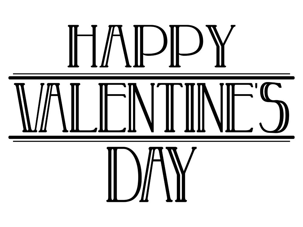 Happy Valentine Day Clean art print by Milli Villa for $57.95 CAD