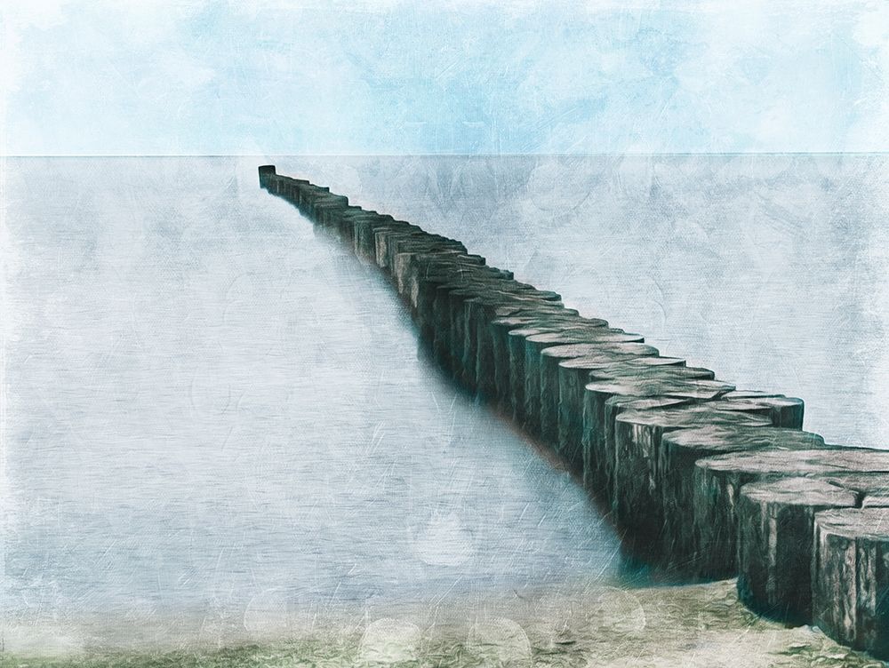 Wood Off The Coast art print by Milli Villa for $57.95 CAD