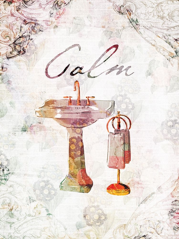 Vintage Calm Sink art print by Milli Villa for $57.95 CAD