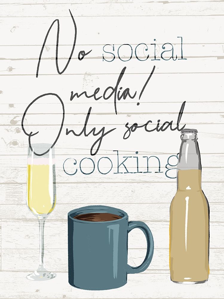 No Social Media art print by Milli Villa for $57.95 CAD