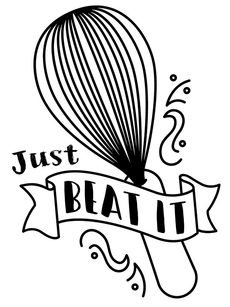Just Beat It art print by Milli Villa for $57.95 CAD