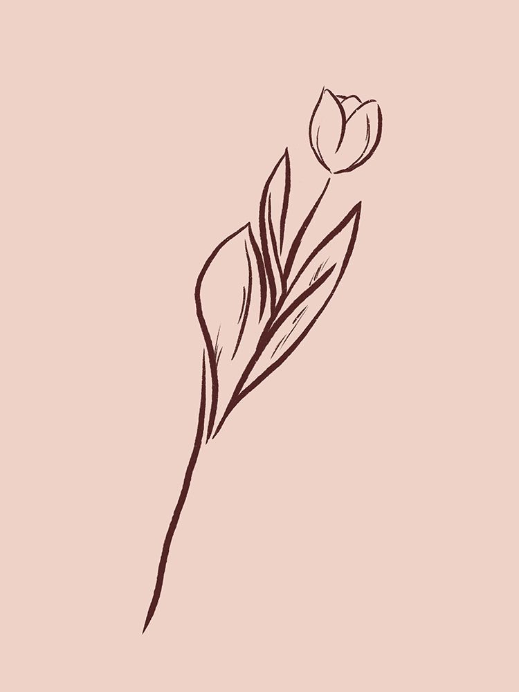 Simple Rose Flowers 2 art print by Milli Villa for $57.95 CAD