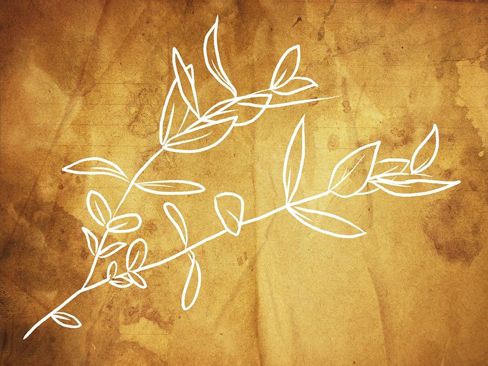 Simple ReGold Flower 2 art print by Milli Villa for $57.95 CAD