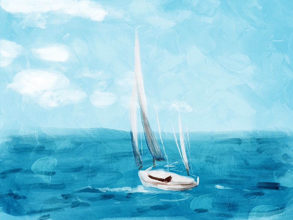 Set Sail art print by Milli Villa for $57.95 CAD
