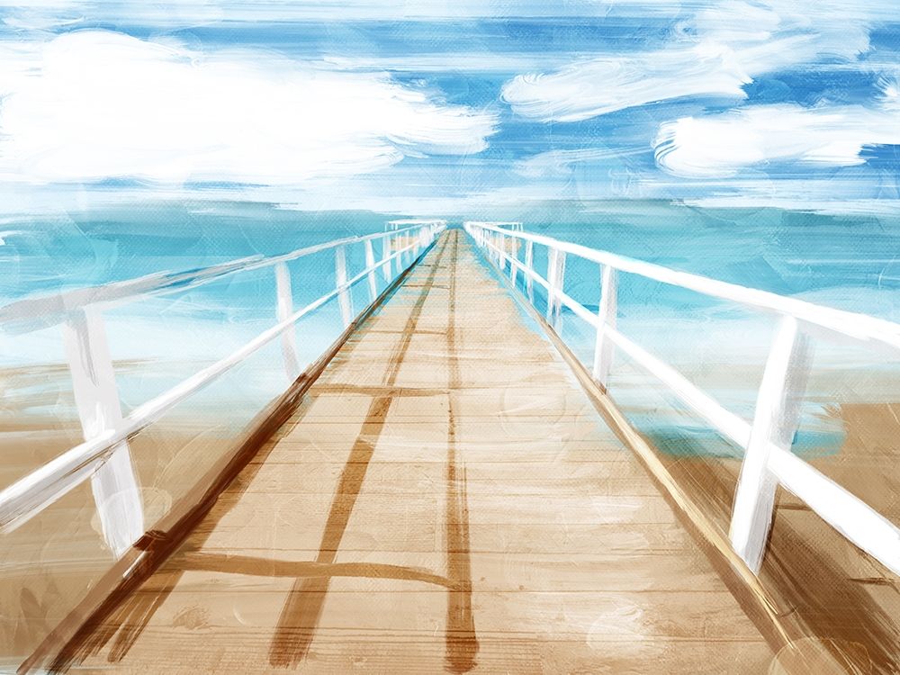 Docks Out art print by Milli Villa for $57.95 CAD