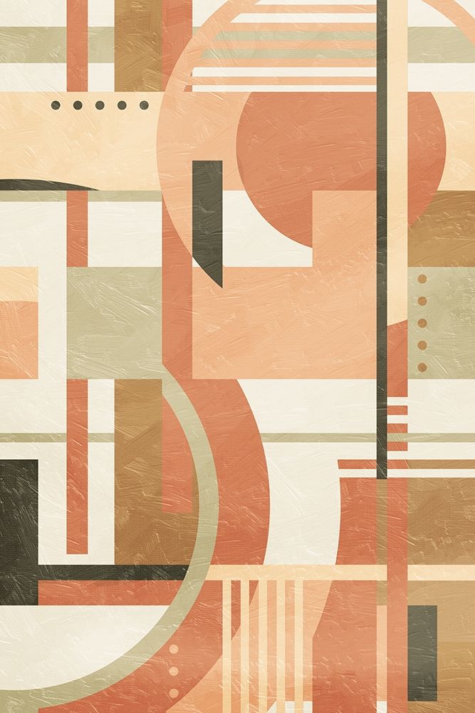 Geo Puzzle Boho Style Mate art print by Milli Villa for $57.95 CAD