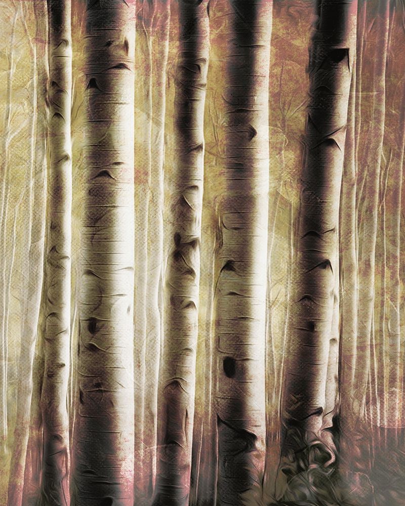 Burnt Birch Family 2 art print by Milli Villa for $57.95 CAD