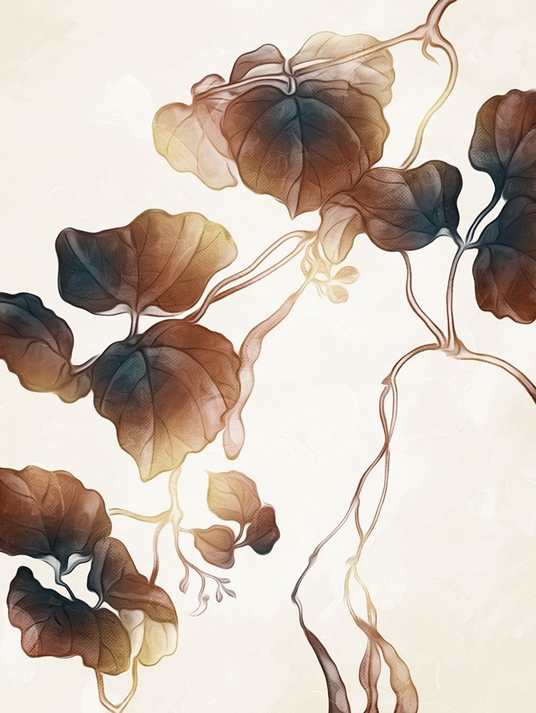 Hanging Autumn Leaves 1 art print by Milli Villa for $57.95 CAD