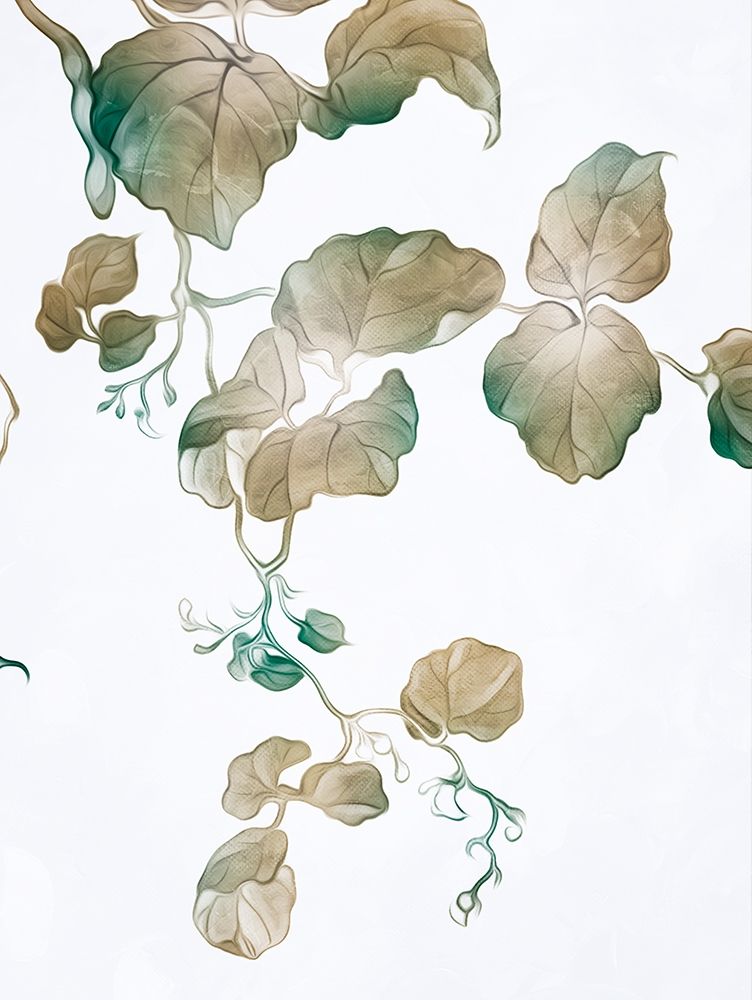 Windy Autumn Leaves 2 art print by Milli Villa for $57.95 CAD