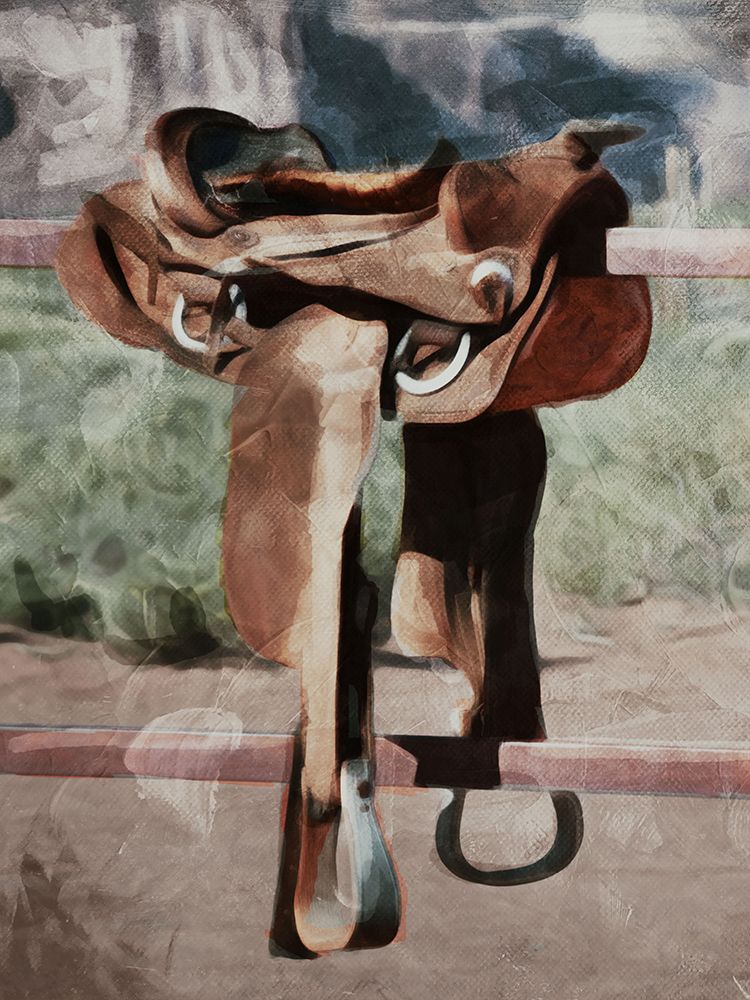 Saddle Up art print by Milli Villa for $57.95 CAD