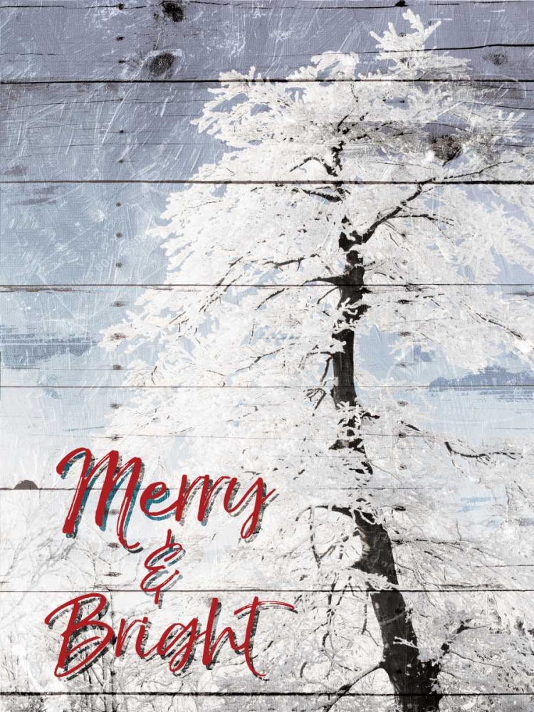 Merry and Bright art print by Milli Villa for $57.95 CAD