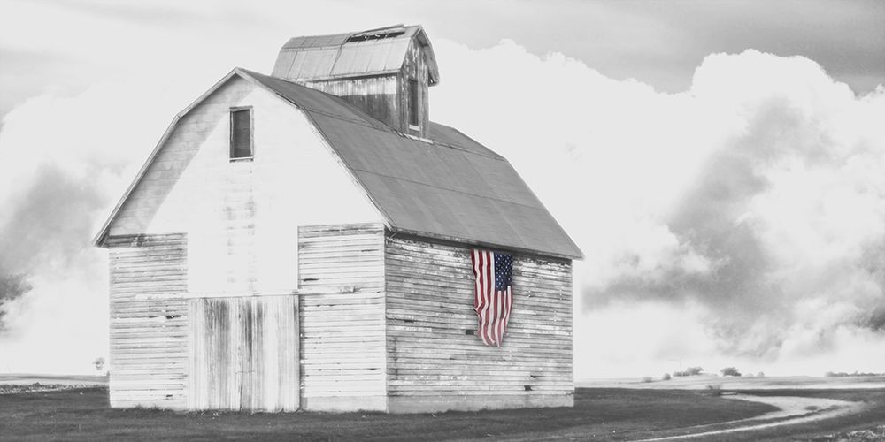 U.S. Barn art print by Milli Villa for $57.95 CAD