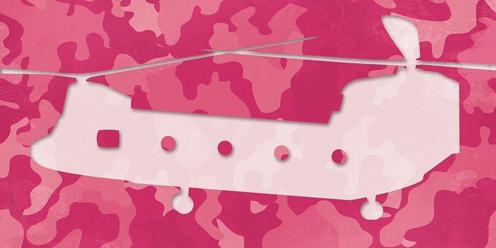 Pink Long Chopper art print by Milli Villa for $57.95 CAD