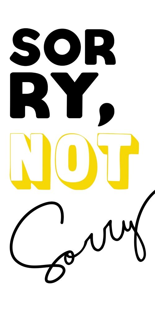 Sorry art print by Milli Villa for $57.95 CAD