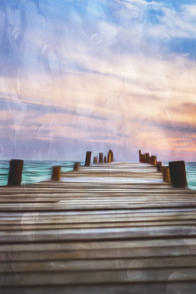 Lookout On The Deck art print by Milli Villa for $57.95 CAD