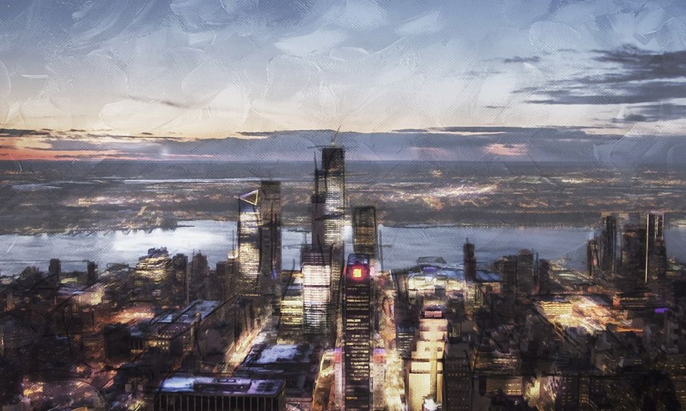 City On The Water art print by Milli Villa for $57.95 CAD