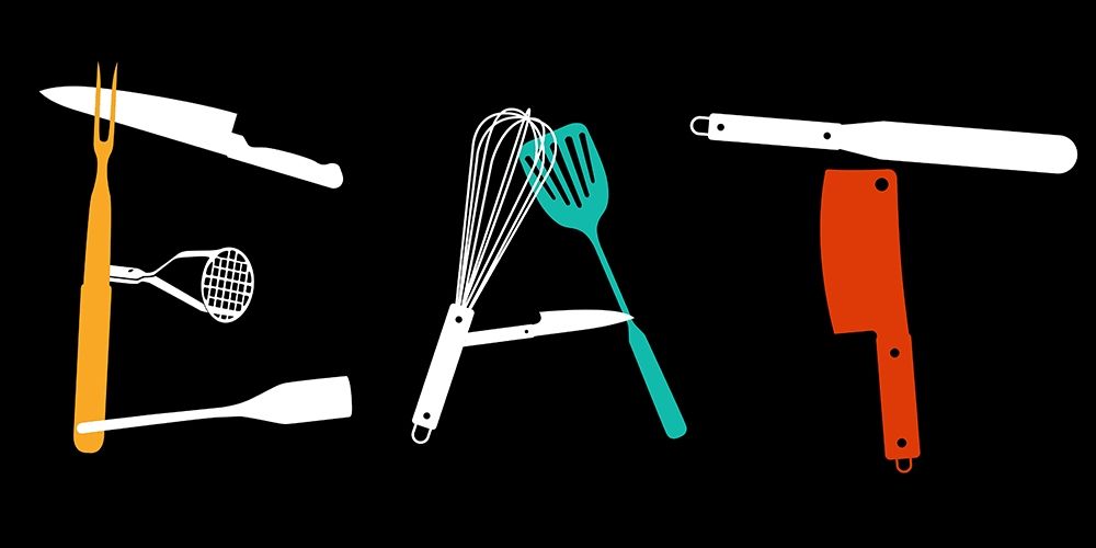 Eat art print by Milli Villa for $57.95 CAD