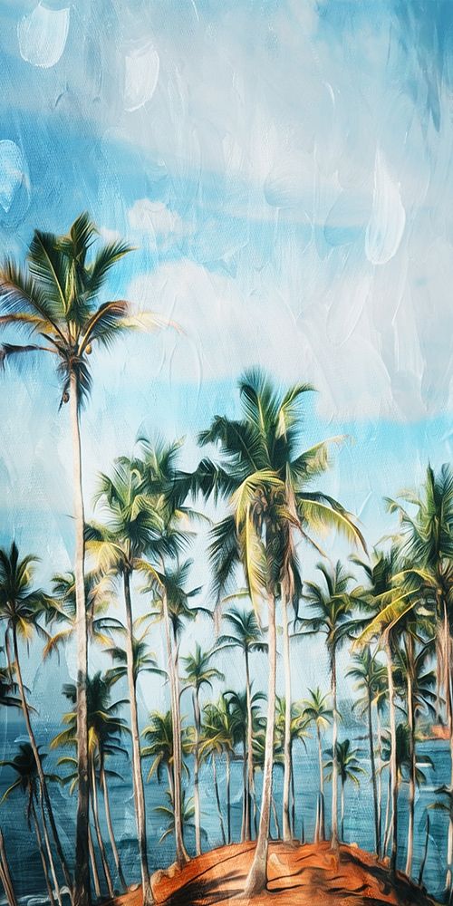 Beach Palm Out art print by Milli Villa for $57.95 CAD