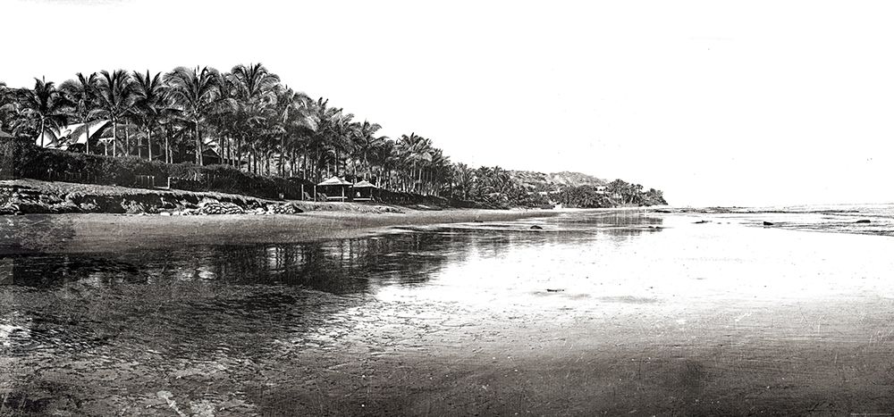 Black And White Beach art print by Milli Villa for $57.95 CAD