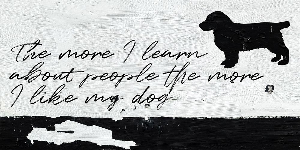 I Like My Dog art print by Milli Villa for $57.95 CAD