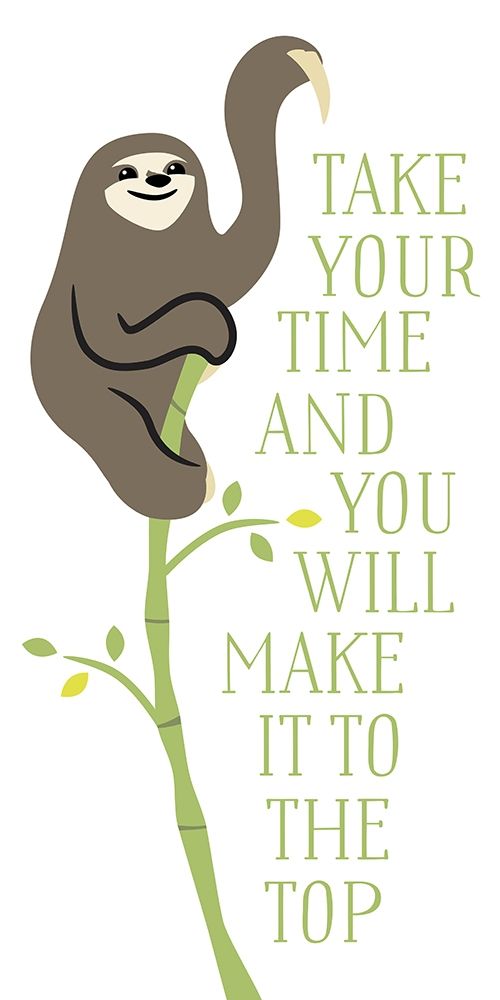 The Top Sloth art print by Milli Villa for $57.95 CAD