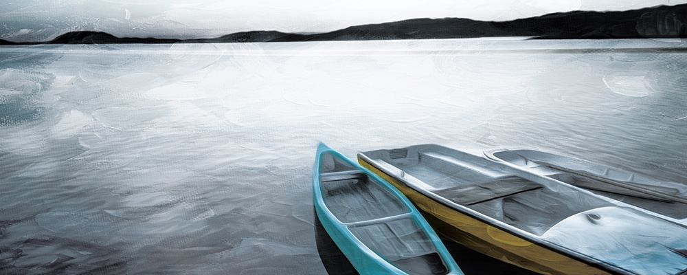 Three Boats art print by Milli Villa for $57.95 CAD