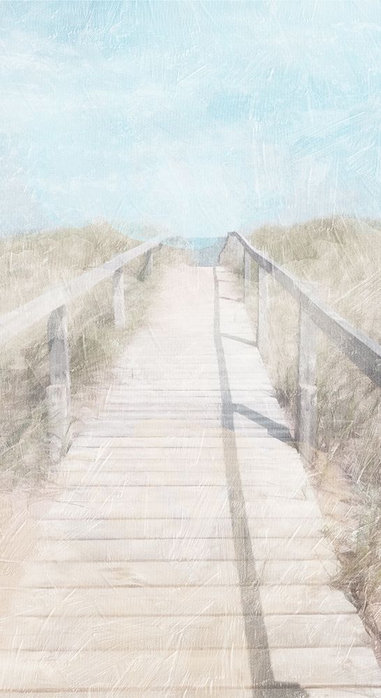 Lets Walk To The Beach art print by Milli Villa for $57.95 CAD