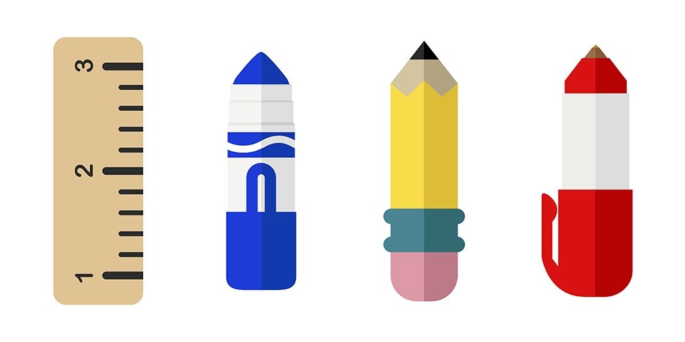 School Supplies art print by Milli Villa for $57.95 CAD