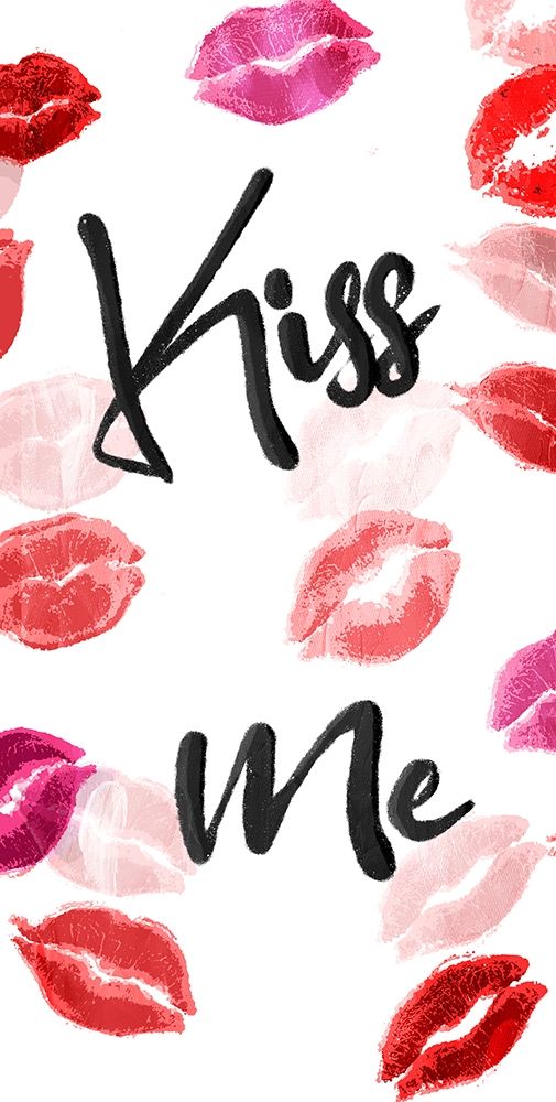 Kiss Me art print by Milli Villa for $57.95 CAD