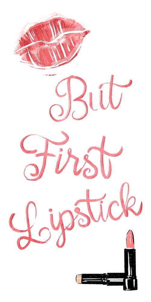 First Lipstick art print by Milli Villa for $57.95 CAD