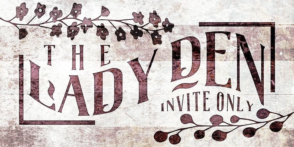 Lady Den art print by Milli Villa for $57.95 CAD