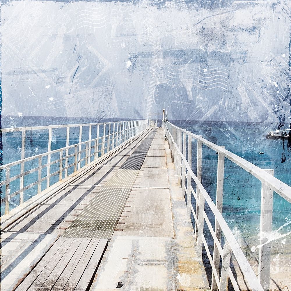 Postcard From The Pier art print by Milli Villa for $57.95 CAD