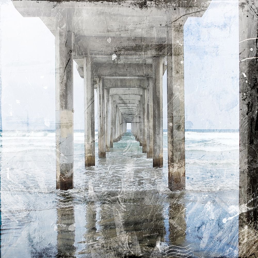 Postcard From The Pier 2 art print by Milli Villa for $57.95 CAD