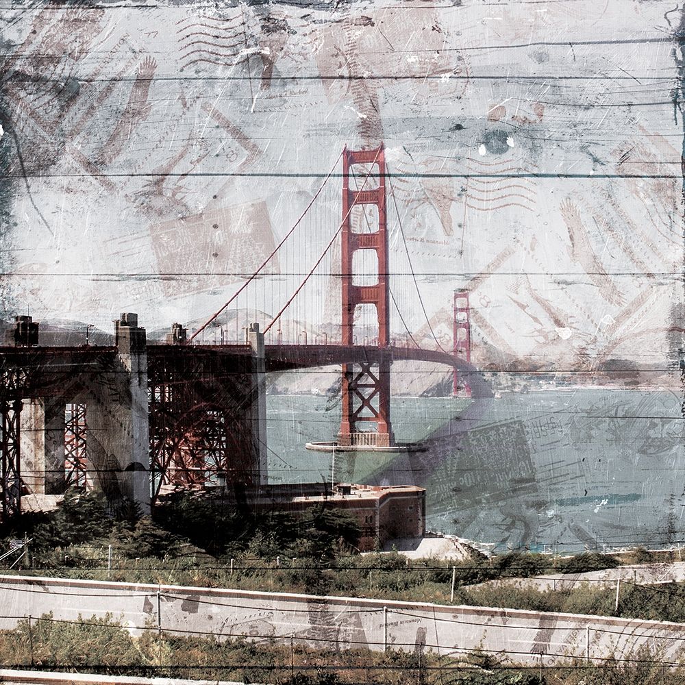 Postcard From SanFran art print by Milli Villa for $57.95 CAD