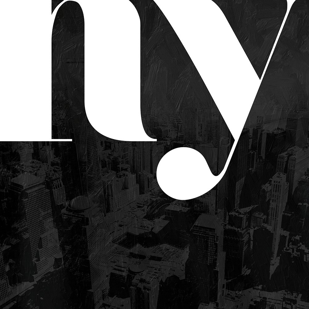Black NY art print by Milli Villa for $57.95 CAD