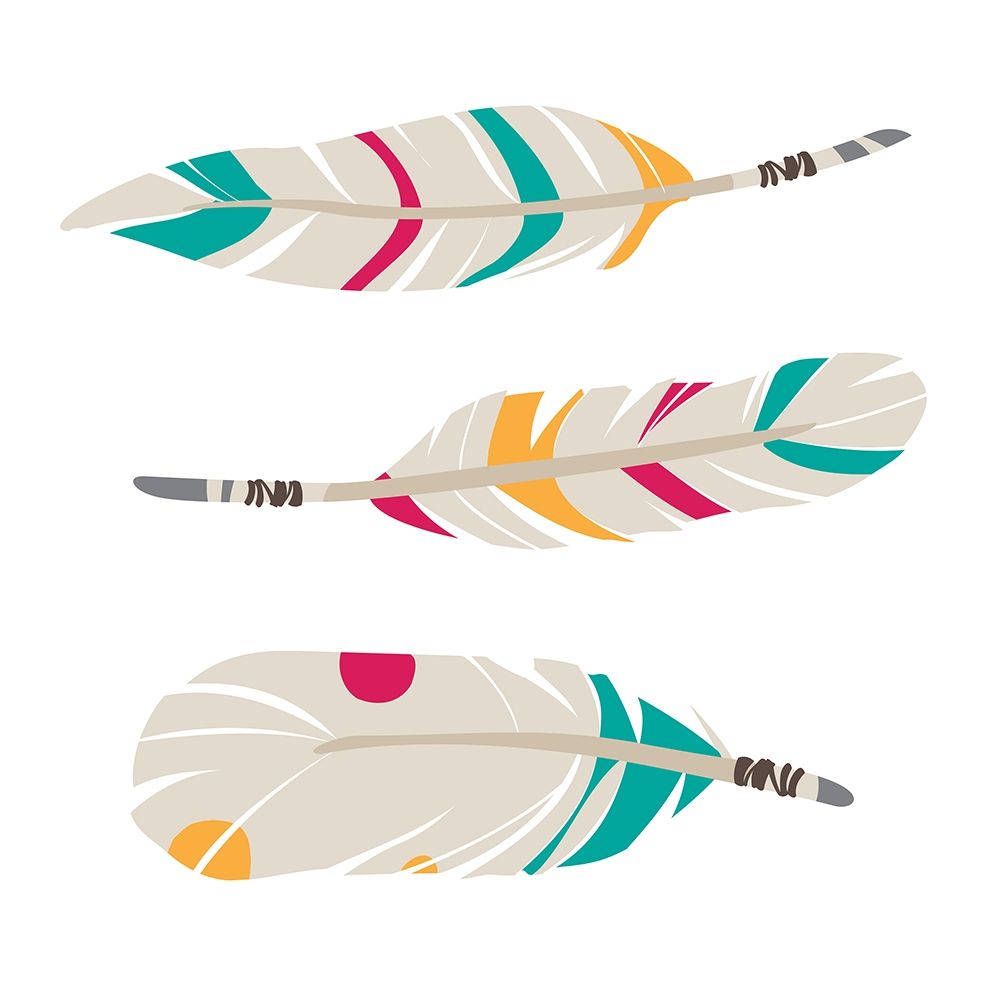 Magical Feathers art print by Milli Villa for $57.95 CAD