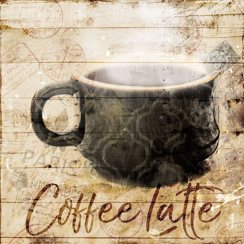 Postcard From Coffee art print by Milli Villa for $57.95 CAD