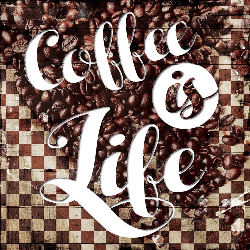 Coffee Is Life art print by Milli Villa for $57.95 CAD