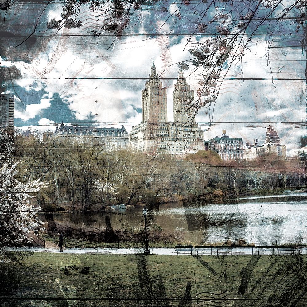 Postcard From The Park art print by Milli Villa for $57.95 CAD