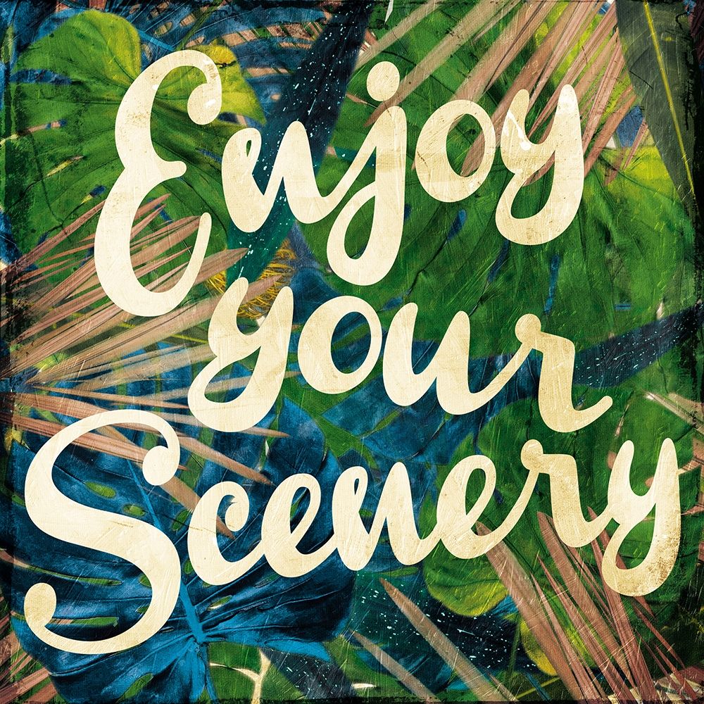Enjoy The Scenery art print by Milli Villa for $57.95 CAD