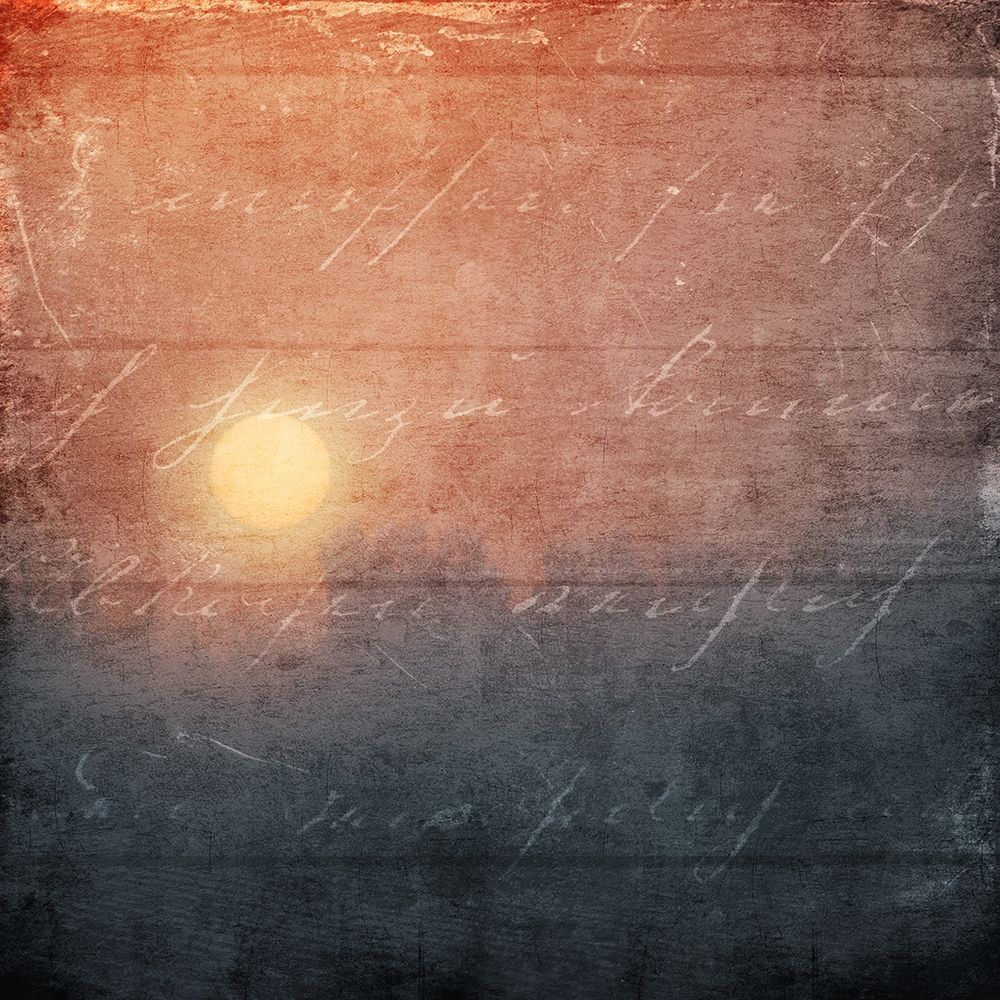 Wooden Sunset art print by Milli Villa for $57.95 CAD
