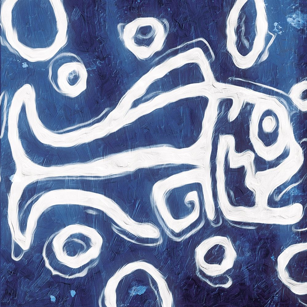 Abstract Fish art print by Milli Villa for $57.95 CAD