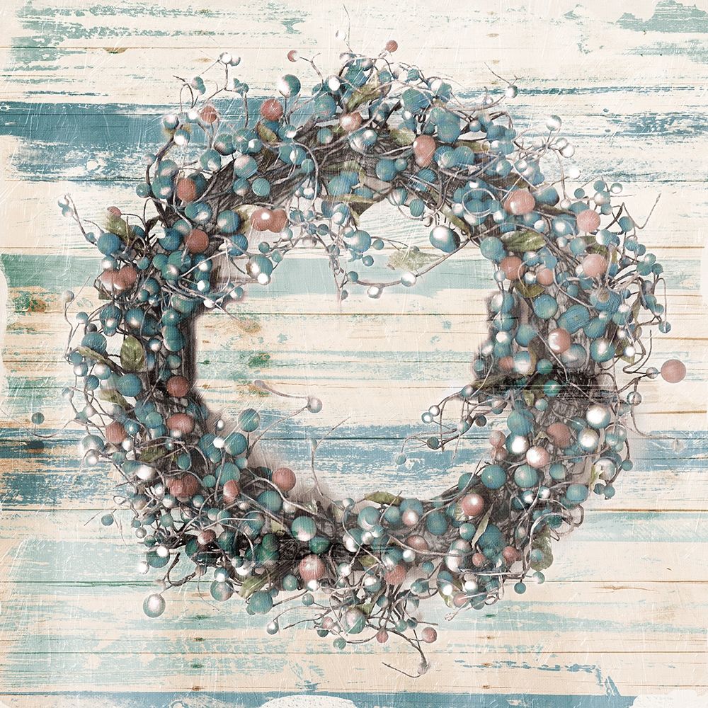 Wreath Blues art print by Milli Villa for $57.95 CAD