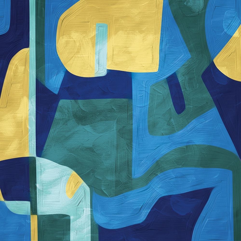 Abstract Geo art print by Milli Villa for $57.95 CAD