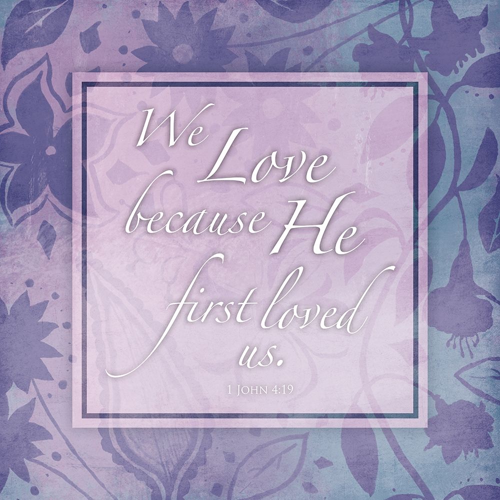 Violet Religious Garden art print by Milli Villa for $57.95 CAD